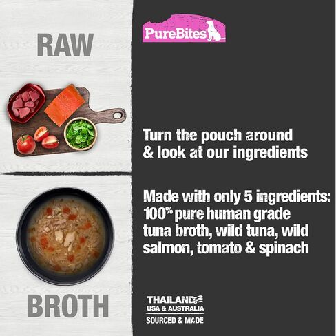PureBites Chicken & Beef Broths for Dogs, only 5 Ingredients, case of 18 in Saudi Arabia