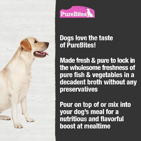 PureBites Chicken & Beef Broths for Dogs, only 5 Ingredients, case of 18 in Saudi Arabia
