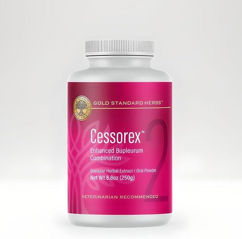 Cessorex Allergy Relief and Skin Immune Function Support for Dogs by Gold Standard Herbs, All Natural Bupleurum Combination, 85 gram Powder in Saudi Arabia