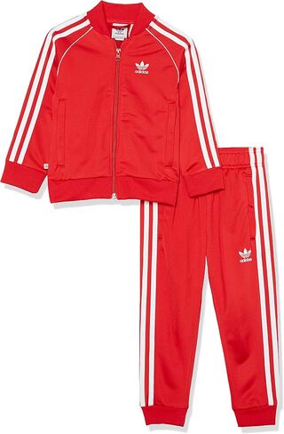 adidas Originals unisex-child Adicolor Superstar Track Suit in Kuwait
