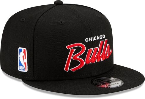 New Era 950 Snap NBA Script Up '9981' Hat - Chicago Bulls/Black in Saudi Arabia