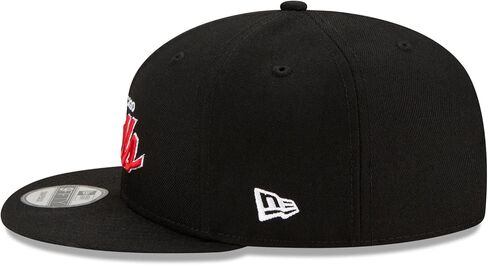 New Era 950 Snap NBA Script Up '9981' Hat - Chicago Bulls/Black in Saudi Arabia