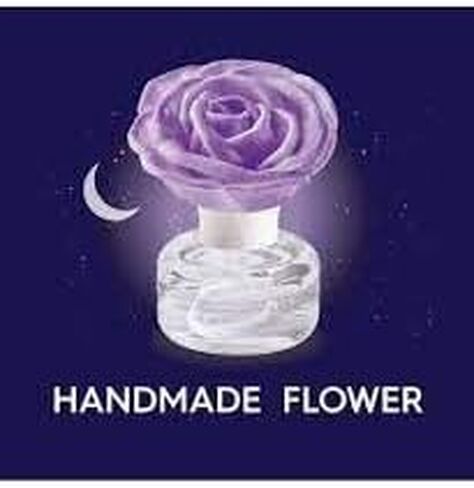 Renuzit Scent Blossoms Fragrance Diffuser Gift Handmade Flower, Sweet Dreams, Relaxing Lavender, Infused with Essential Oils, Decorative Small Diffuser, 2.19 Oz (Pack of 3) in Saudi Arabia