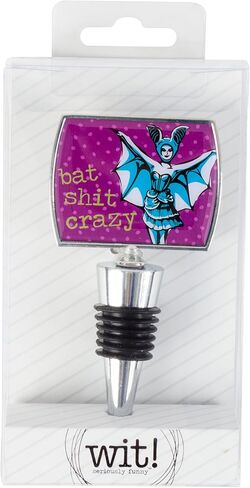 Wit Gifts Wine Stopper, Bat in Kuwait
