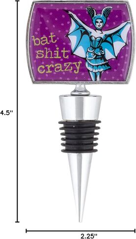 Wit Gifts Wine Stopper, Bat in Kuwait