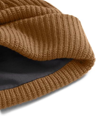 THE NORTH FACE Salty Dog Lined Beanie, Utility Brown, One Size Regular in Saudi Arabia