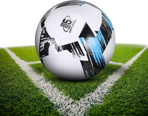 Soccer Balls Size 5, Official Size Soccer Ball PU Leather Soccer Balls for Kids Indoor Outdoor Play Unisex Juniors Adult Training Soccer Players Game Back to School Gift in Saudi Arabia