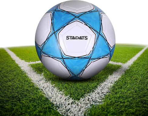 Soccer Balls Size 5, Official Size Soccer Ball PU Leather Soccer Balls for Kids Indoor Outdoor Play Unisex Juniors Adult Training Soccer Players Game Back to School Gift in Saudi Arabia