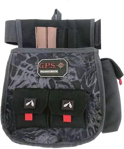 G. Outdoors Products Deluxe Double Shell Pouch - Rugged Shooting Range Bag with Adjustable Web Belt in Saudi Arabia