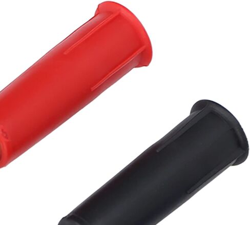 FILFEEL Insulated Fork Spade U-Type Wire Connector Electrical Crimp Terminal, 10Pcs 4mm 2 Colors Fork Spade Wire Connectors for Banana Plug Multimeter in Kuwait