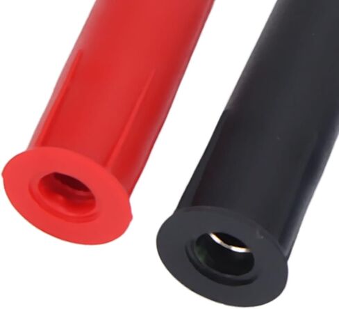 FILFEEL Insulated Fork Spade U-Type Wire Connector Electrical Crimp Terminal, 10Pcs 4mm 2 Colors Fork Spade Wire Connectors for Banana Plug Multimeter in Kuwait