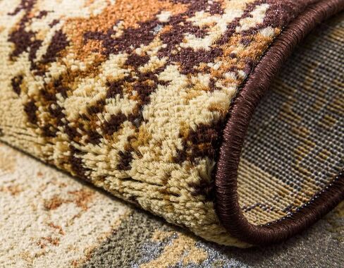 سجادة منطقة Loom Barista Collection الفريدة - أروشا (مفرش مقاس 2' 2'' x 6' 1 بوصة، بيج/أسود) in Saudi Arabia