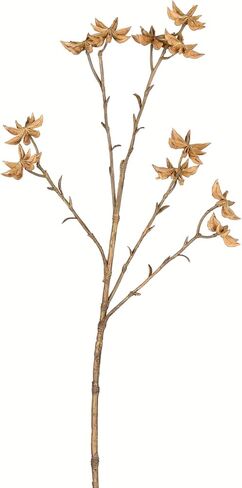 Vickerman Everyday 24" Artificial Beige Illicum Verum Spray - Faux Floral Decor - Home Or Office Arrangement Accent - Maintenance Free - 4 Pack in Saudi Arabia