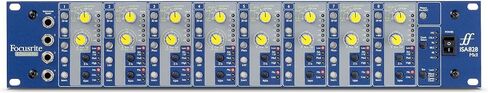 Focusrite ISA Two Classic ميكروفون أحادي مزدوج مثبت على حامل مع محدد مقاومة متغيرة وفلتر تمرير عالي لكل قناة in Kuwait