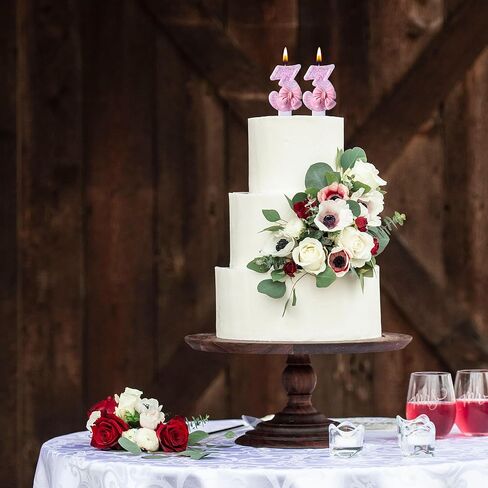 شموع عيد الميلاد الثالث والثلاثين، شموع عيد ميلاد ذهبية بعمر 33 عامًا، هدايا تزيين تزيين الكيك لحفلة عيد ميلاد سعيد للنساء والرجال in Kuwait