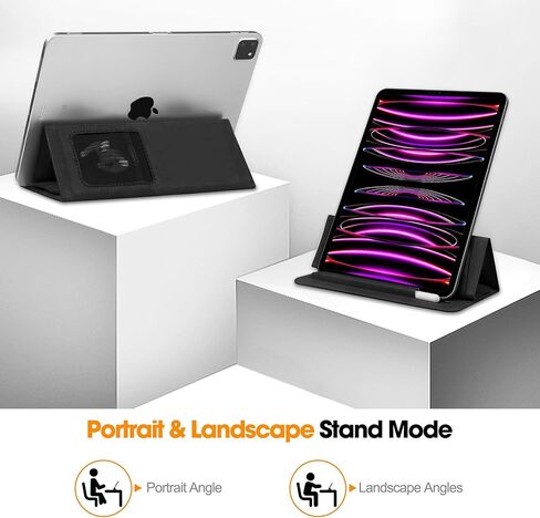 8-11 inch Tablet Sleeve Case with Pen Holder, Slim PU Lightweight Universal case with Foldable Stand for iPad 10th Generation 2022, iPad Pro 11, iPad mini6, Galaxy Tab S9/A9 Plus/A8 etc Red in Saudi Arabia