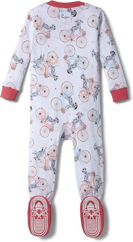 Burt's Bees Baby Baby Boys Sleepers, 100% Organic Cotton, One-piece PJs, Diagonal Zip Up Jumpsuit, Snug Fit Pajamas with Snap Tab in sizes 12, 18, and 24 Months in Saudi Arabia