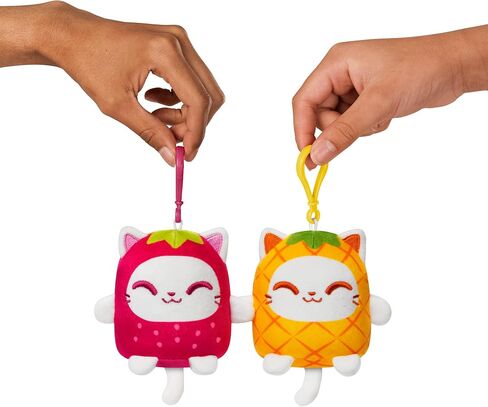 TeeTurtle Plushiverse - Plushmates Besties Keychain Set - Myths and Cryptids - Cute Kawaii Brown Bigfoot and White Yeti - Plush Keychains That Hold Hands in Saudi Arabia