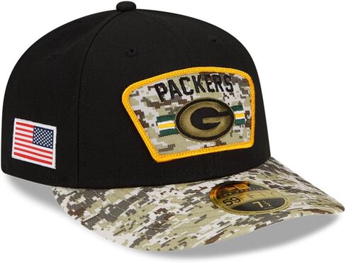 New Era Men's NFL 2021 Salute to Service Low Profile 59FIFTY Fitted Hat in Saudi Arabia