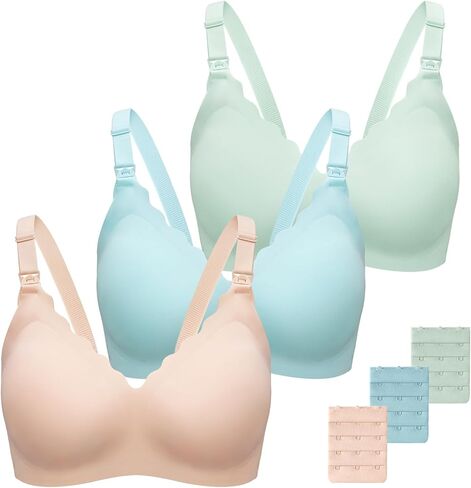 Nursing Bras for Breastfeeding Seamless Maternity Bra Ultra Comfort Pregnancy Sleep Bralette for Women in Saudi Arabia