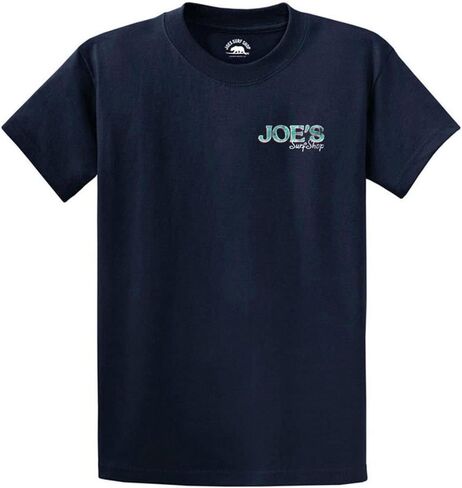 JOES SURF SHOP Flamingo Logo Short Sleeve Heavyweight Tee in Reg, Big and Tall in Saudi Arabia