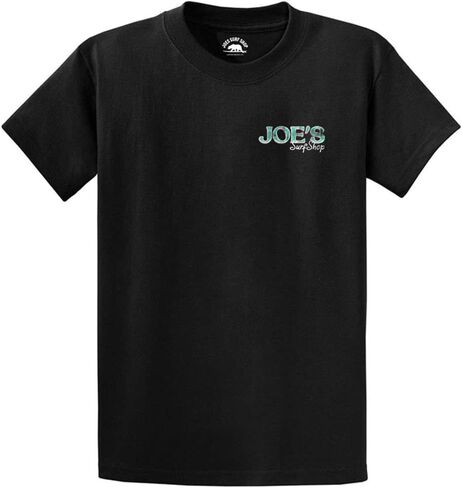 JOES SURF SHOP Flamingo Logo Short Sleeve Heavyweight Tee in Reg, Big and Tall in Saudi Arabia
