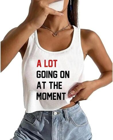 Nashville Music Crop Tops for Women Sexy Country Music Crop Shirt Tops Vintage Guitar Wings Graphic Tank Tops in Saudi Arabia