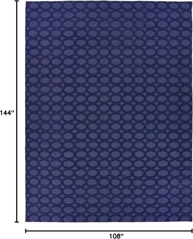 Garland Rug Garden Trellis 9 ft. x 12 ft. Indoor/Outdoor Area Rug Heather Gray in Saudi Arabia
