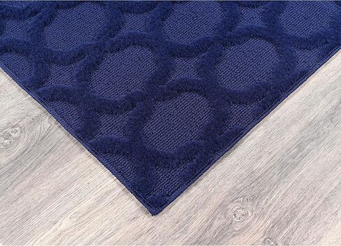 Garland Rug Garden Trellis 9 ft. x 12 ft. Indoor/Outdoor Area Rug Heather Gray in Saudi Arabia