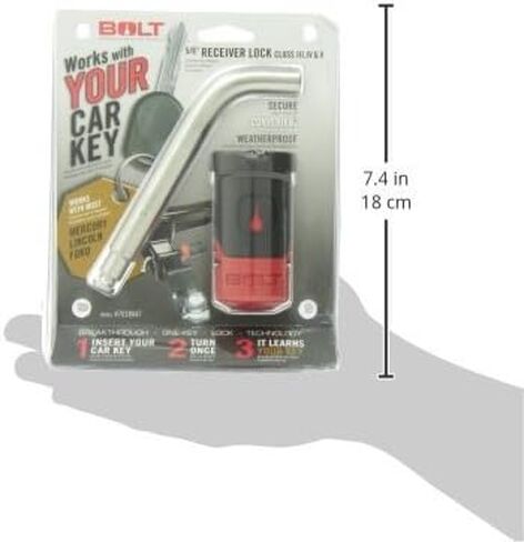 ‎BOLT BRACETHROUGH ONE-KEY LOCK TECHNOLOGY 7023584 قفل استقبال 5/8 بوصة لمفاتيح تويوتا in Kuwait