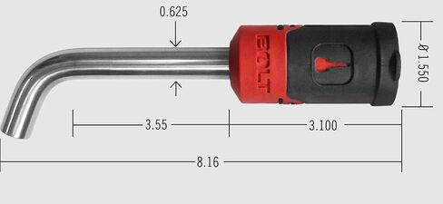 ‎BOLT BRACETHROUGH ONE-KEY LOCK TECHNOLOGY 7023584 قفل استقبال 5/8 بوصة لمفاتيح تويوتا in Kuwait
