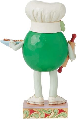 Enesco M&M's by Jim Shore M&M Green Character with Fresh Baked Cookies Figurine- Stone Resin Hand Painted Crafted Collectible M&M Figurines Home Decor Statue, 6.3 Inch in Saudi Arabia