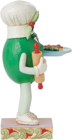 Enesco M&M's by Jim Shore M&M Green Character with Fresh Baked Cookies Figurine- Stone Resin Hand Painted Crafted Collectible M&M Figurines Home Decor Statue, 6.3 Inch in Saudi Arabia