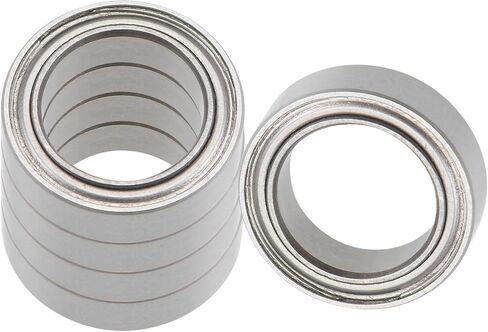 5pcs SMR128ZZ Deep Groove Ball Bearings - [8mm x 12mm x 3.5mm] Stainless Steel Balls for Motors Machine Tool Gearboxes Bearing Use, Double Shielded ABEC1 in Saudi Arabia