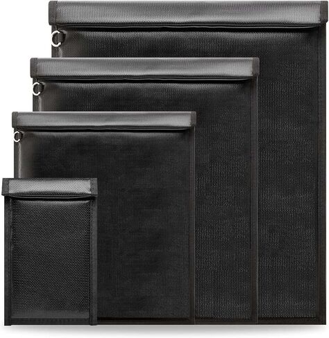 Faraday Bags (20 x 15in), Faraday Bag EMP Proof, Faraday Cage for Laptops & Phones & Tablets, Faraday Cage for Anti-Theft Anti-Tracking, Fireproof & Waterproof RFID Signal Blocker Pouch in Saudi Arabia