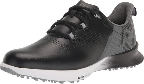 FootJoy Men's FJ Fuel Golf Shoe, Black/Grey/Red, 11 Wide in Saudi Arabia