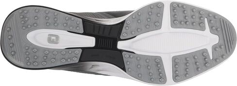 FootJoy Men's FJ Fuel Golf Shoe, Black/Grey/Red, 11 Wide in Saudi Arabia