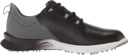 FootJoy Men's FJ Fuel Golf Shoe, Black/Grey/Red, 11 Wide in Saudi Arabia