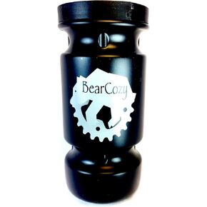 BearCozy - Black Bear Spray Water Bottle Mount for Bikes