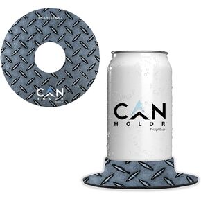 CanCooker CanHoldr Ultimate Suction Cup Drink Holder for Cans, Bottles, Mugs & More | 2 Pack | Perfect On The Go Can Holding System Securely Mounts on Numerous Surfaces | Dive Flag