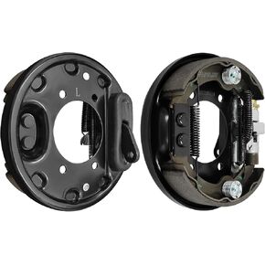MOSNAI Golf Cart Brake Assembly for EZGO TXT PDS and Yamaha G14 G16 G19 G20 G21 G22, Driver and Passenger Side Brake Assembly Include EZGO TXT Brakes Shoes, OEM# 70998-G01 70998-G02