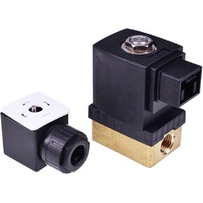 ZTUOAUMA 12V DC 5mm Orific Fuel Solenoid 0F4481 Compatible with Generac Generators Engines