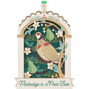 Hallmark Keepsake Christmas Ornament 2024, Twelve Days of Christmas Papercraft, Gifts for Christmas Lovers