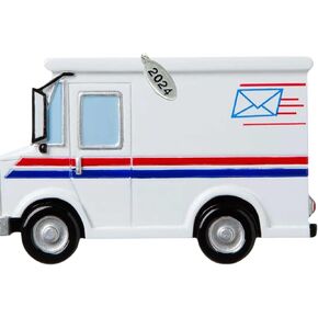 Twisted Anchor Trading Company Mail Carrier Gifts, Mailman Gifts, Mail Carrier Ornament 2024 - Easy To Personalize At Home - Comes in a gift box so it's ready for giving