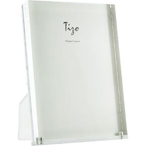 Tizo 8" X 10" Acrylic Crystal Clear Photo Frame,