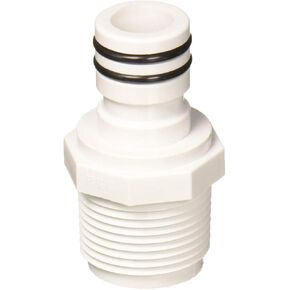 Zodiac D23 Plastic NPTM Quick Disconnect Plug with 2 O-Rings Replacement