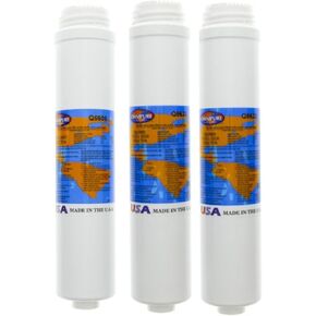 Omnipure Q5605 and (2) Q5633 Replacement Sediment Carbon Filter Cartridge Set