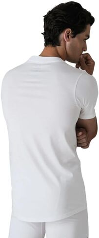 Men's Supima Cotton V Neck T-Shirt Cotton T-Shirts Slim Fit Short Sleeve Tees for Men Youth Adult in Saudi Arabia