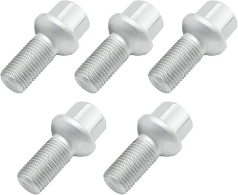 5Pcs 0009904907 Wheel Lug Bolts Nuts, Replacement for Mercedes Benz A-Class B-Class C-Class E-Class CLK-Class GLK-Class 2003-2018, Replace 000990670 in Saudi Arabia