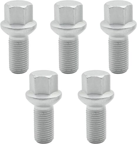 5Pcs 0009904907 Wheel Lug Bolts Nuts, Replacement for Mercedes Benz A-Class B-Class C-Class E-Class CLK-Class GLK-Class 2003-2018, Replace 000990670 in Saudi Arabia